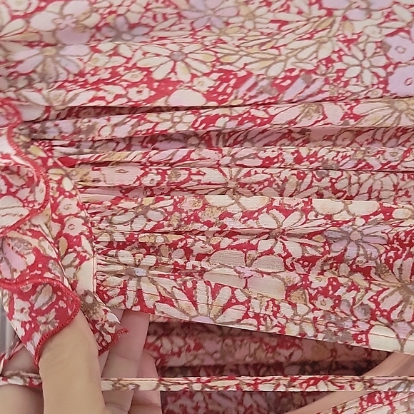 Free People Feeling Groovy Maxi Dress Size L - Picture 8 of 14